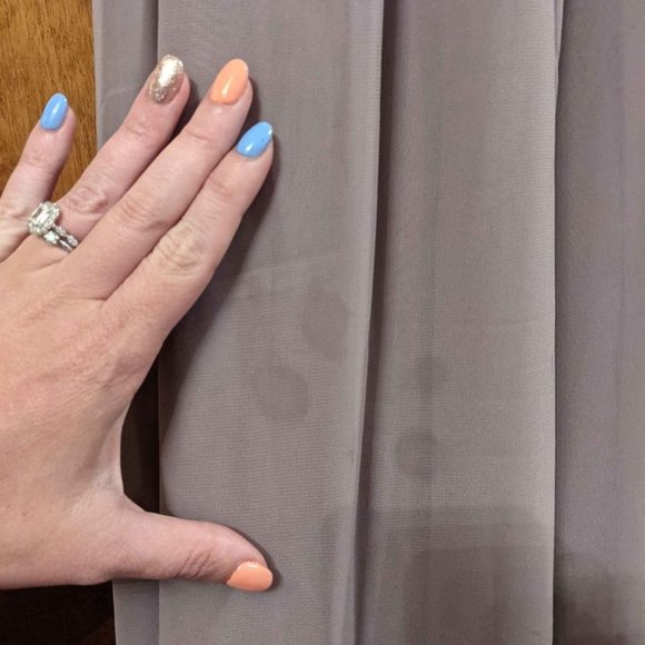 Azazie Jada Dress Size 10 Dusk - Picture 4 of 4